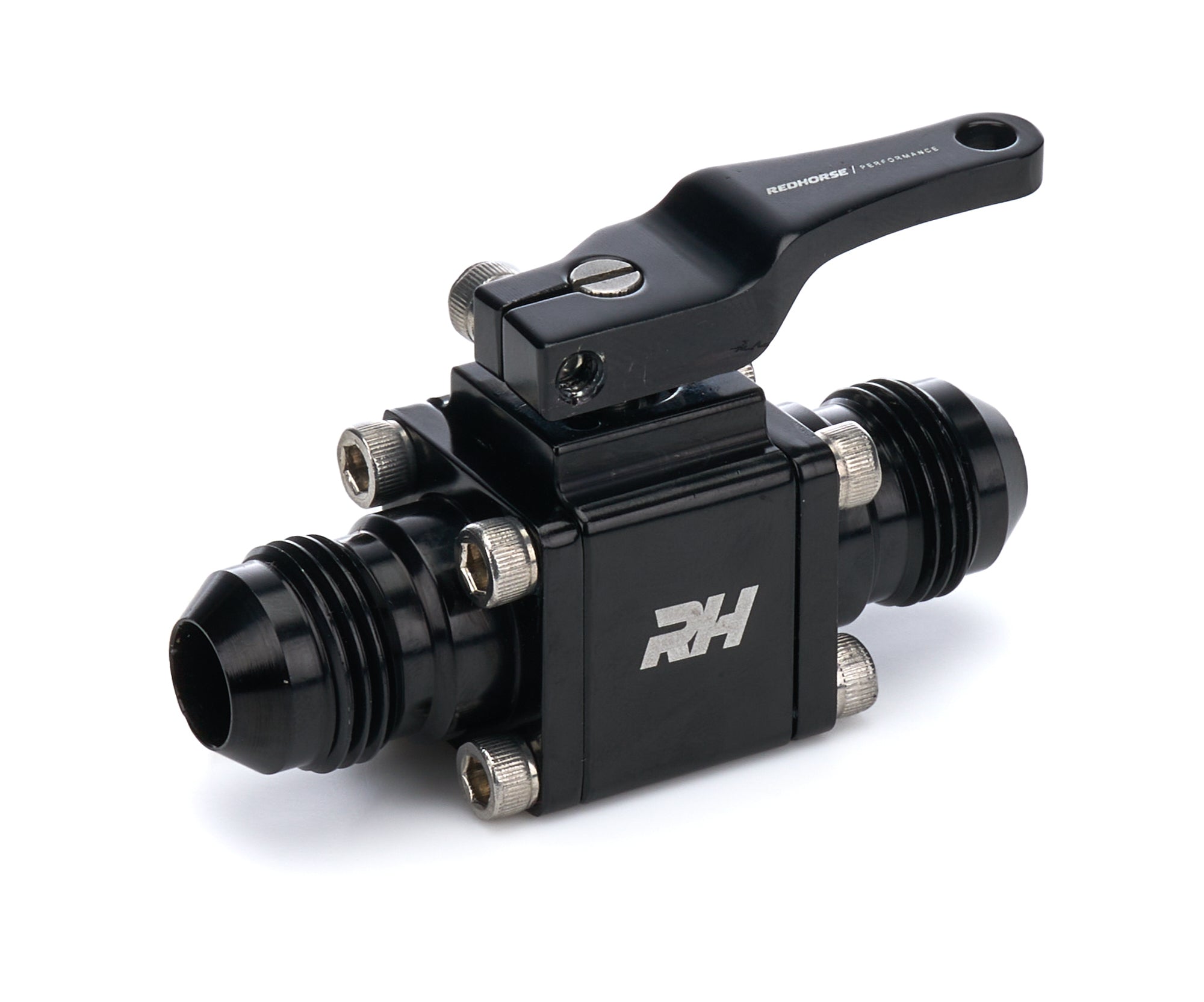 Inline Shut Off Valve 8AN Male Inlet/Outlet
