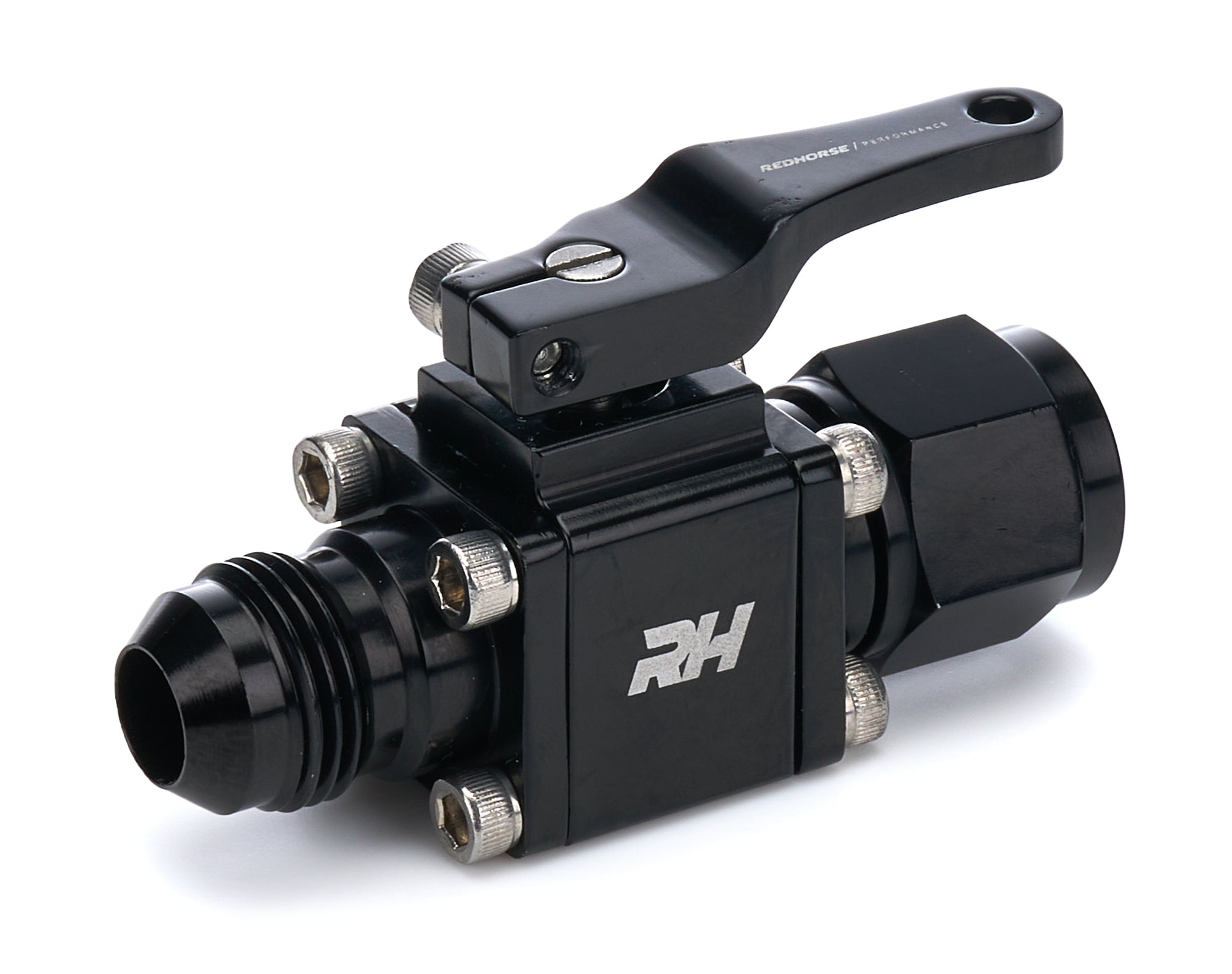 Inline Shut Off Valve 8AN Female Inlet/Outlet