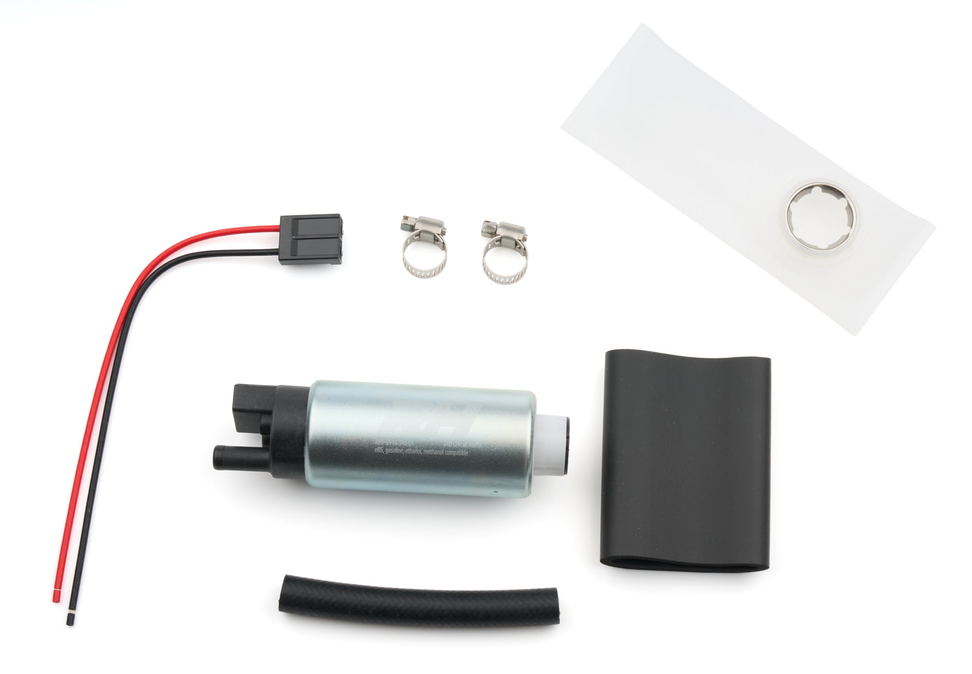 E85 In Tank Fuel Pump 340 LPH Center Inlet