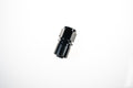 10AN Straight Crimp Hose End Black