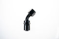 10AN 45 Degree Crimp Hose End Black