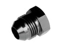 16AN Flare Plug 1/pkg Black