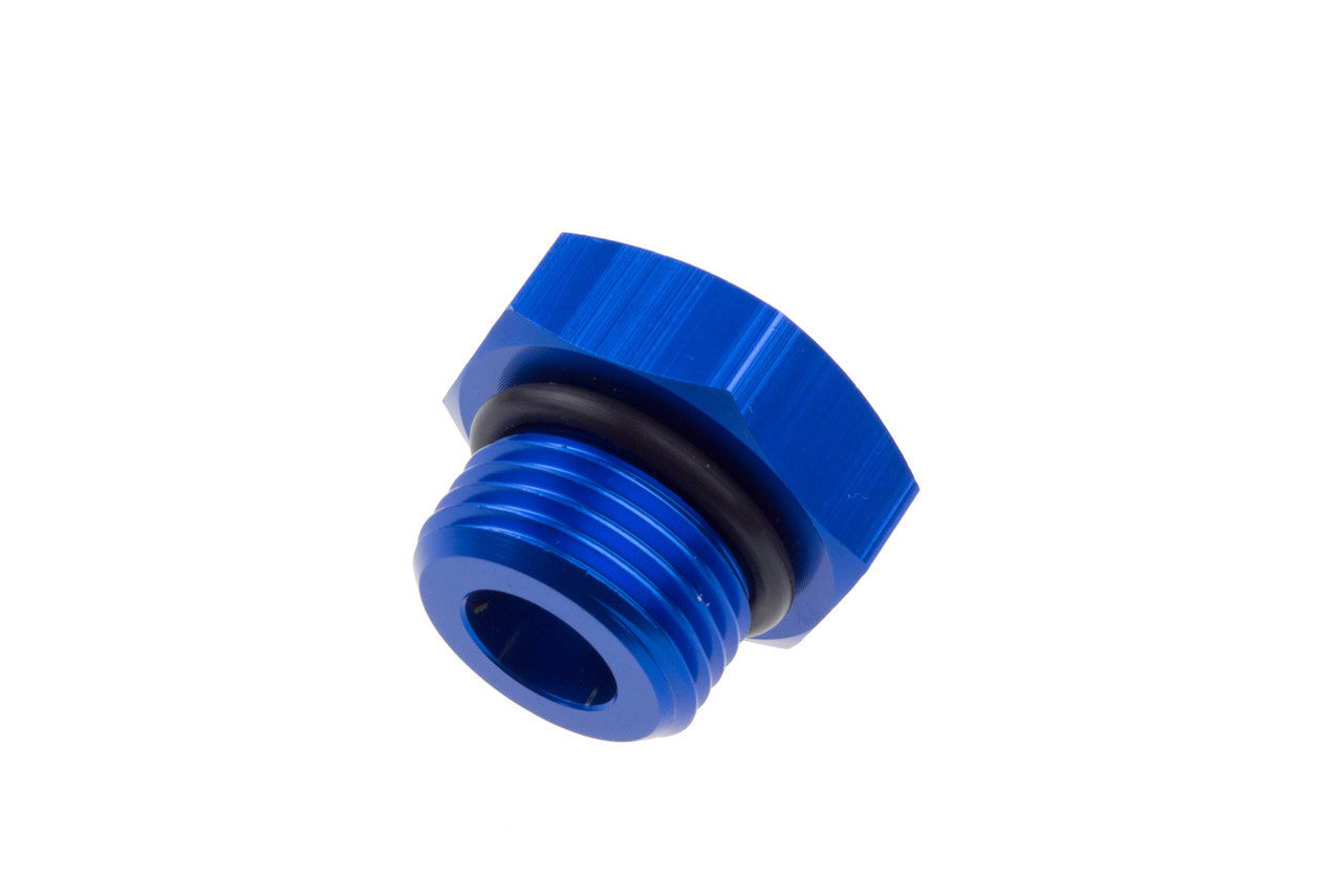 12AN O-ring Port Plug Blue