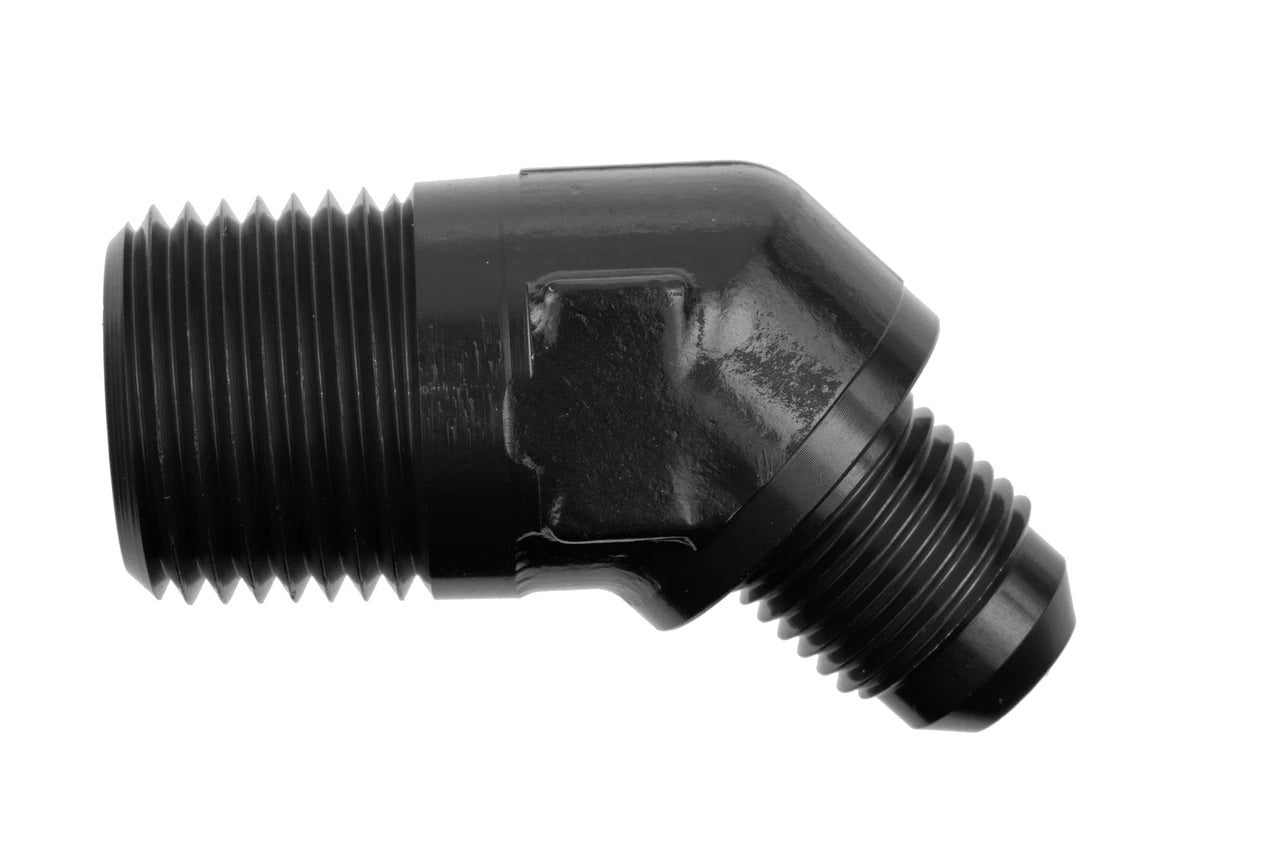 12AN 45Deg ML-12AN NPT Black