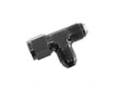 10AN  Tee w/Female Swivel On-Run - Black