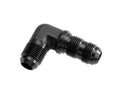 10an 90-Degree Male Bulkhead adapter Black
