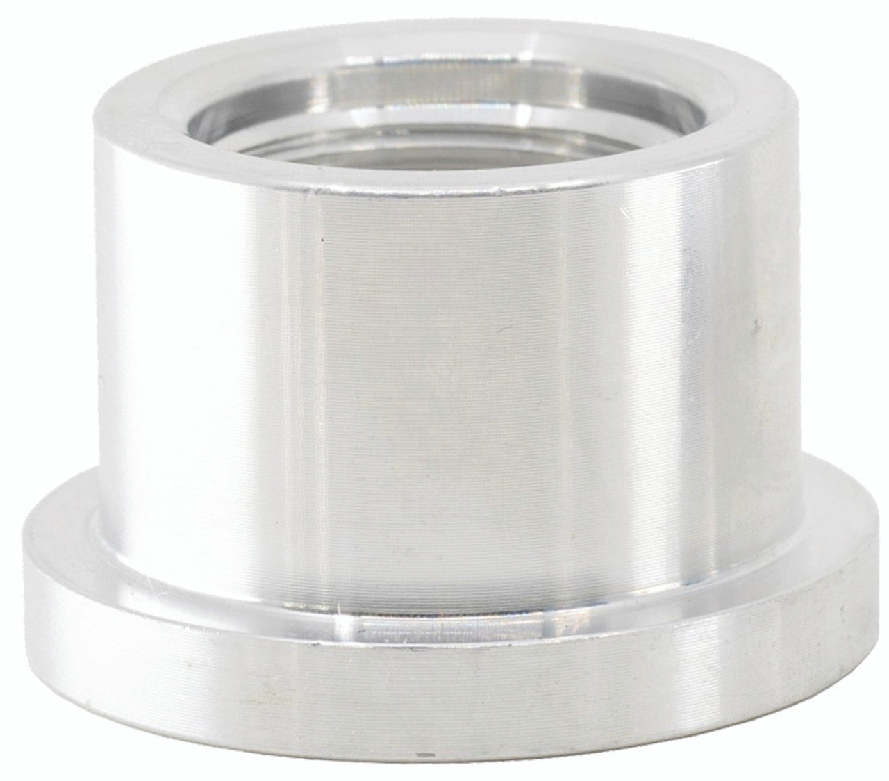 6AN Female O-ring Weld-on Adapter Clear