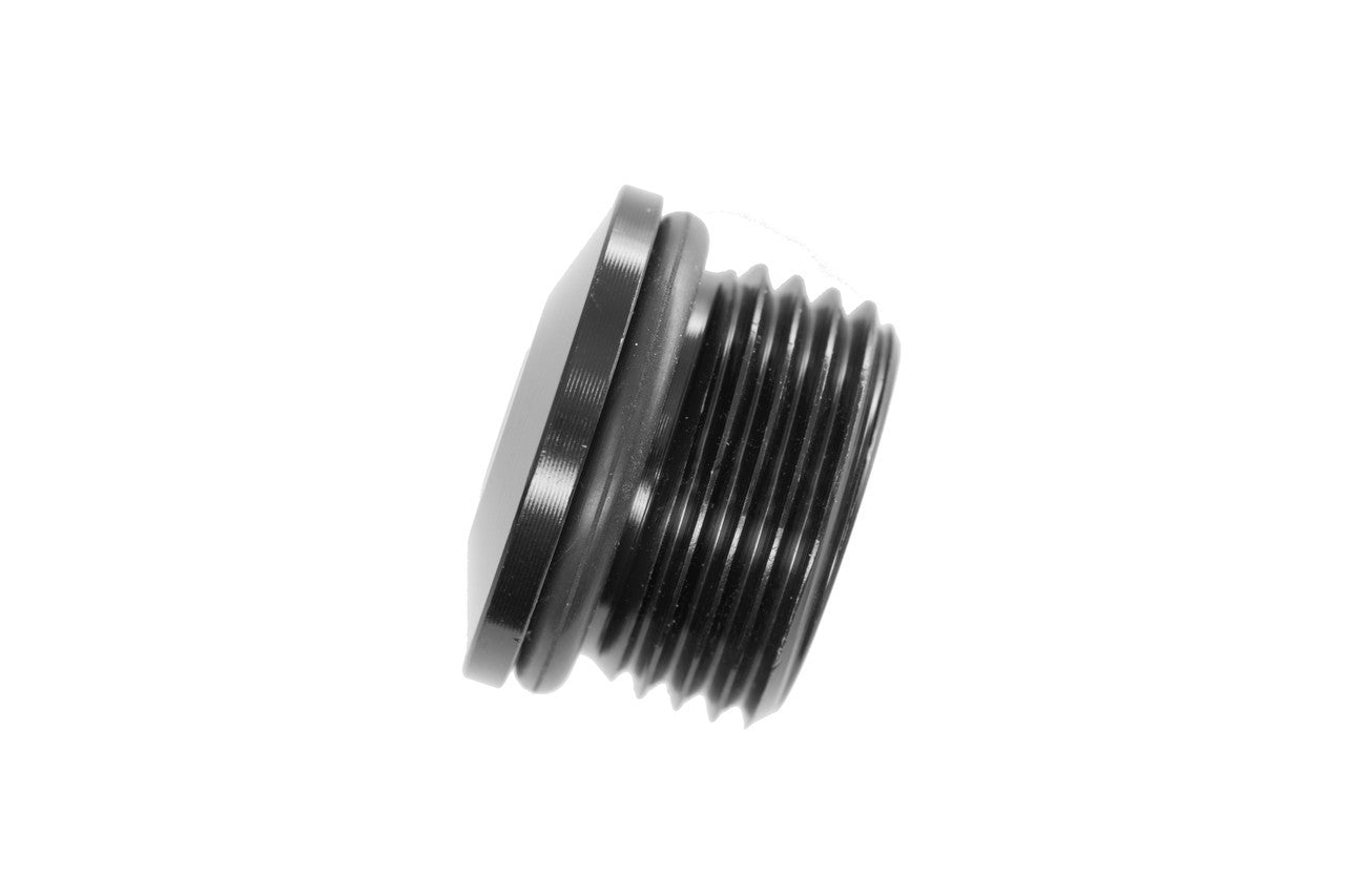 Low Profile 12AN ORB Port Plug Black