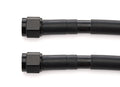 6AN 6in Nitrous Line Black