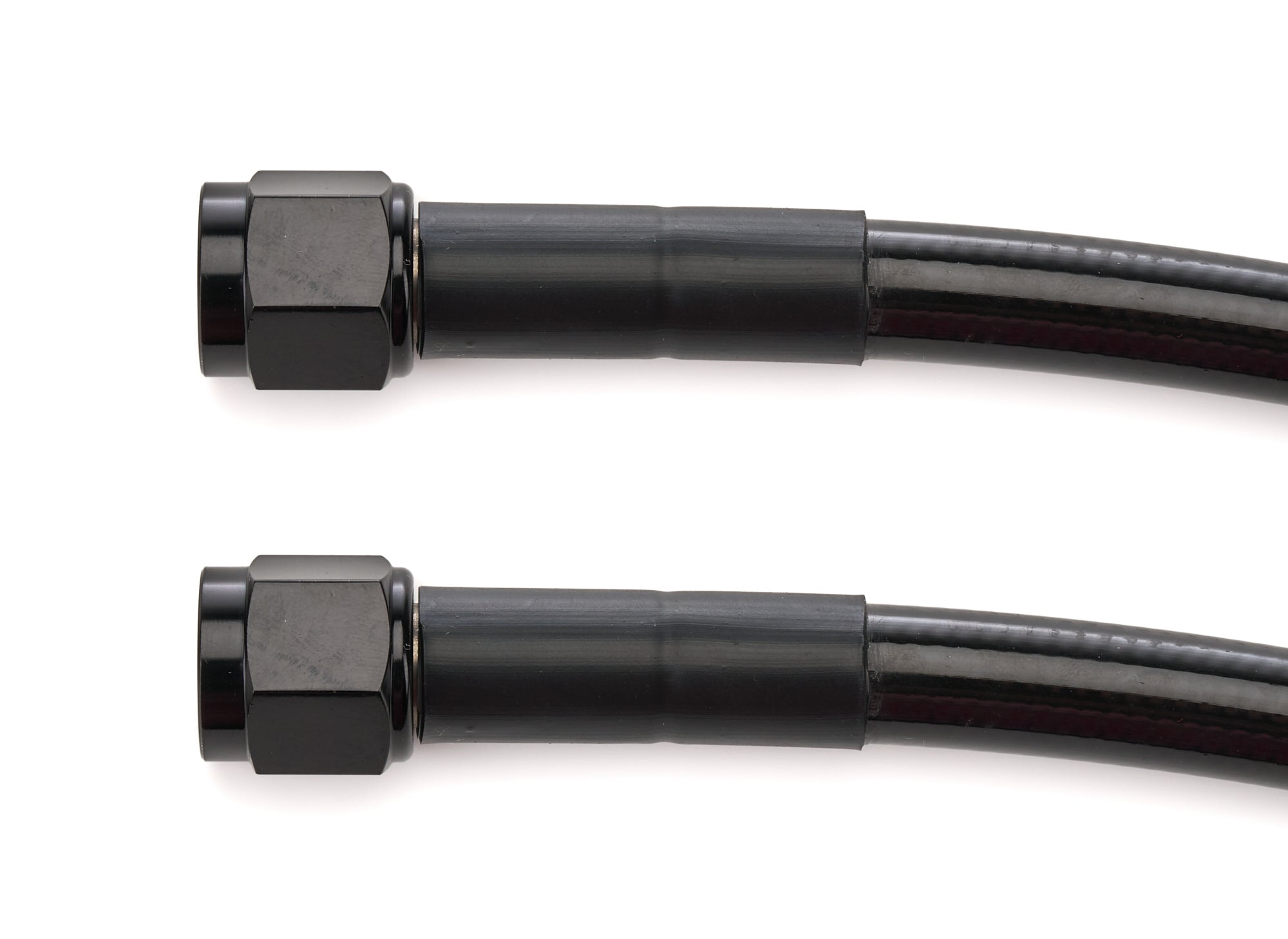 6AN 12in Nitrous Line Black