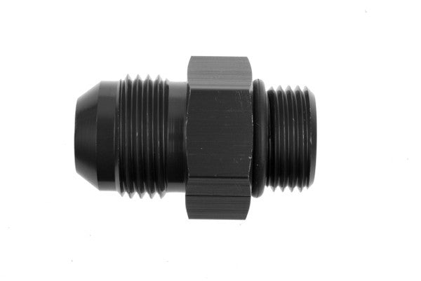 8AN Male to 12AN O-ring Port Adapter Black