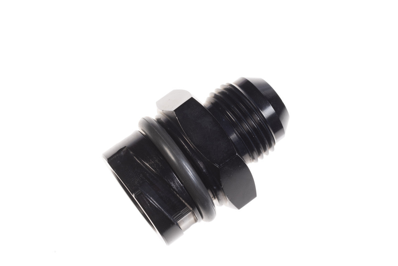 12an Male Valve Cover Oil Cap  Aluminum  Black