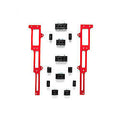 Spark Plug Wire Loom SBF Red