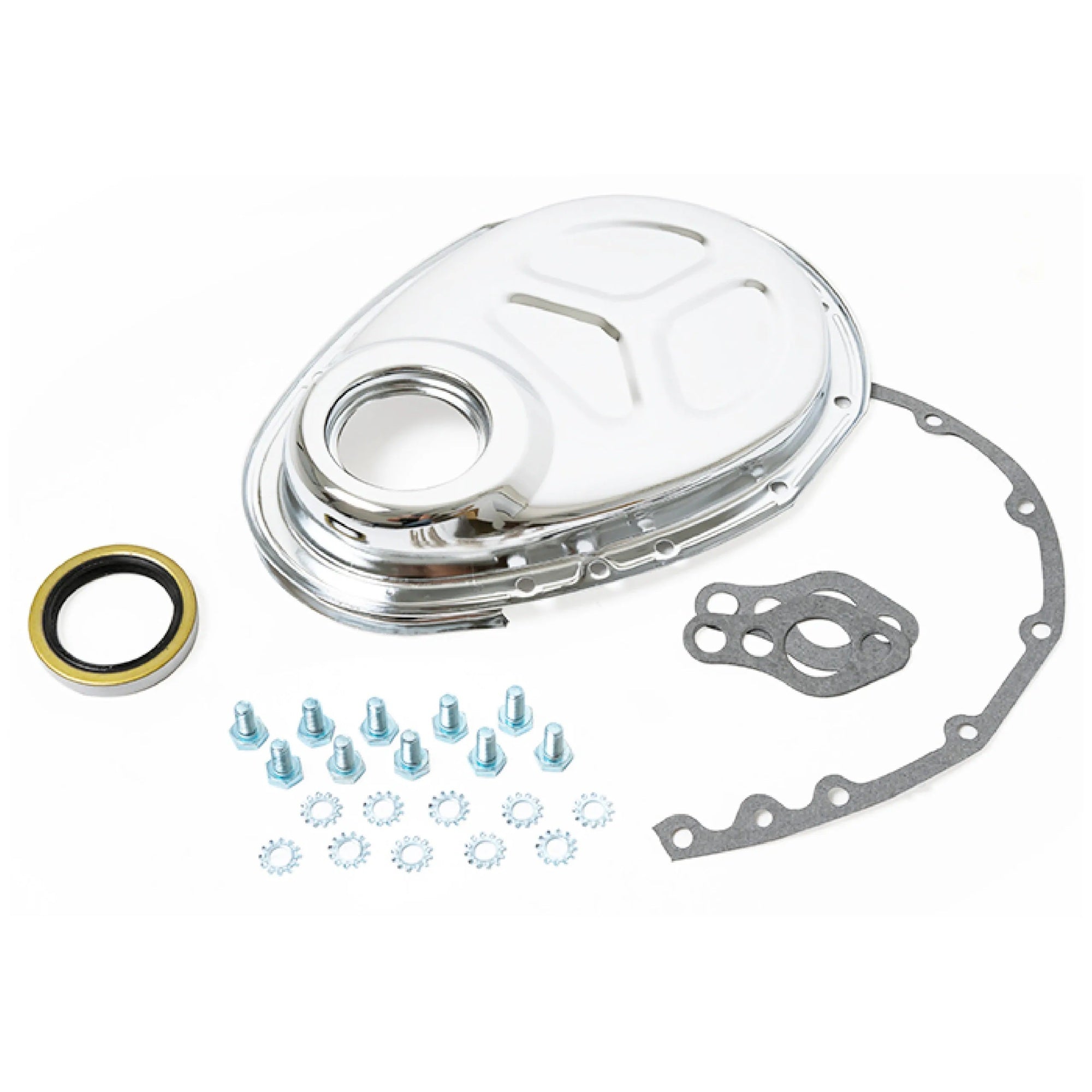 Chrome Chevy Timimg Cha in Cover