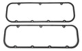 Black Rubber BB Chevy Valve Cover Gaskets Pair