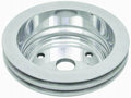 Pol Alum SBC Double Gro ove Pulley