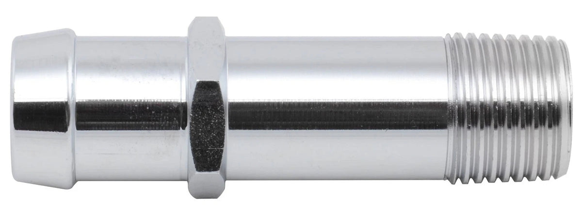 Steel Water Pump Fitting 1/2In NTP to 3/4In Barb
