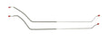 68-72 GM All Cars Rear Axle Brake Lines  2 Pcs