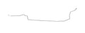 77-81 Camaro Power Disc Front To Rear Brake Line