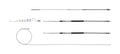 68-72 Chevelle Brake Cable Set w/Hardware