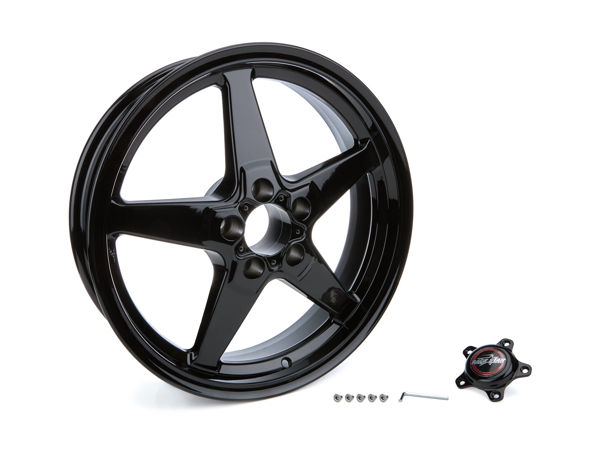 92 Drag Star Bracket Rac er Gloss Black  18x5