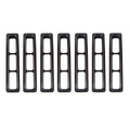 Grille Inserts Black 97- 06 Jeep Wrangler TJ