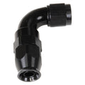 6AN 90DegPro Hose End PTFE Black