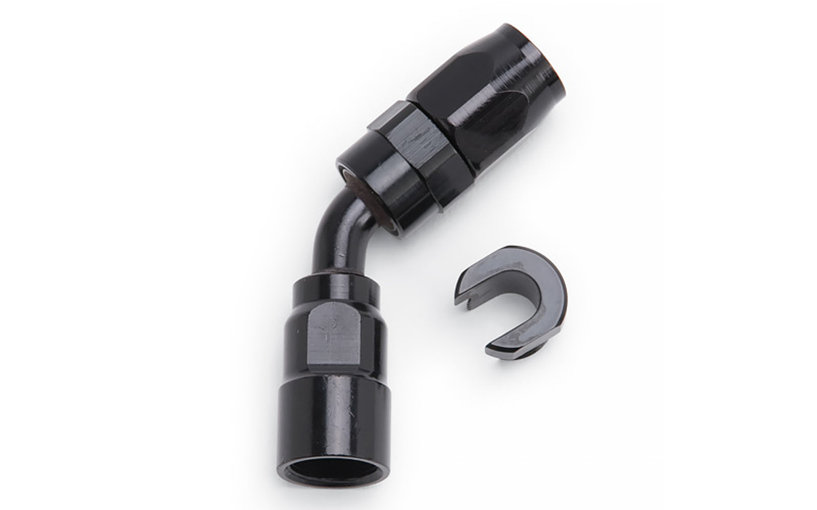 6an to 3/8 EFI 45-Deg Quick Disconnect Fitting