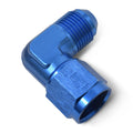 4AN 90Deg Swivel Union Blue