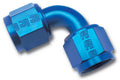 6AN Swivel Coupler 90Deg Blue