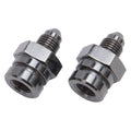 3ANx3/8-24 F Brake Adapt Black (2 Pack)
