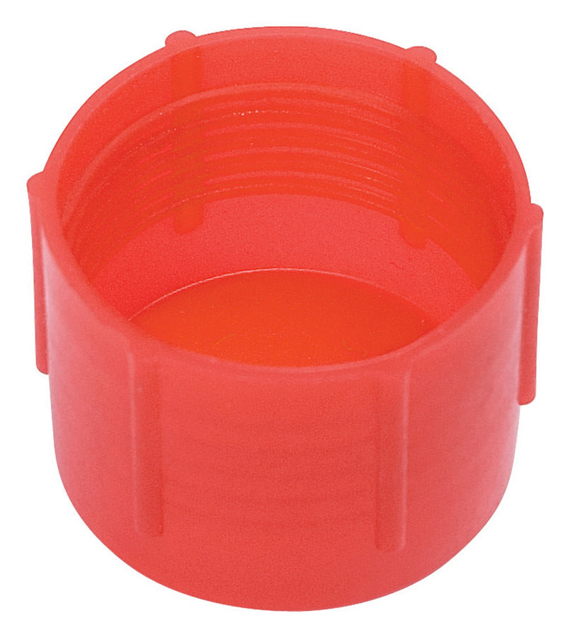 Fitting Cap 6AN 10 Pack Red