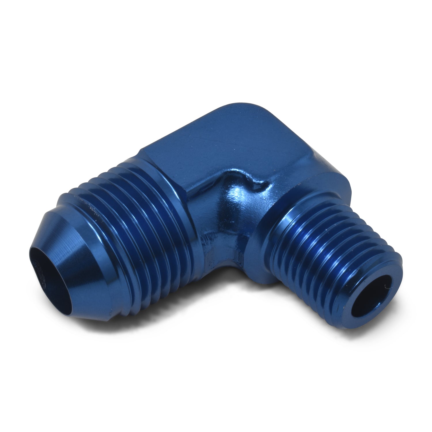 3AN 90Deg to 1/8NPT Blue