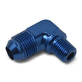4AN 90Deg to 1/8NPT Blue