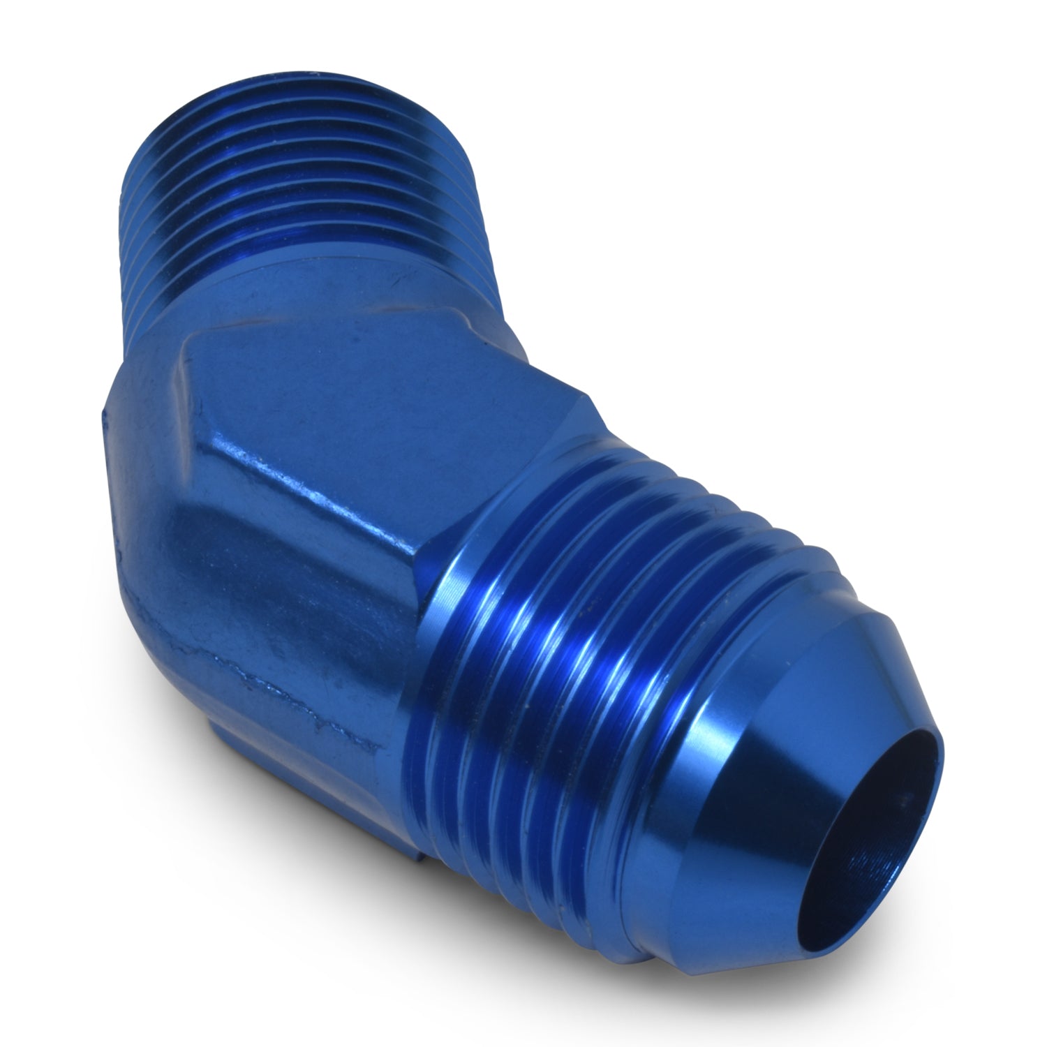 3AN 45Deg to 1/8NPT Blue