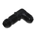 8AN 90Deg Bulkhead Black