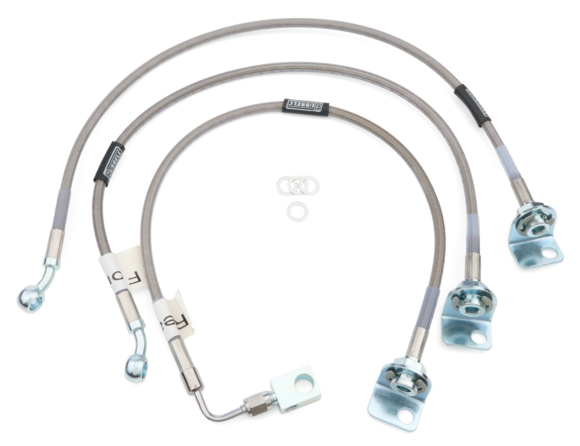 97-06 Wrangler Brk Lines Front Disc Rear Drum
