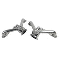 SBC Block Hugger Headers Blueprint Silver Ceramic