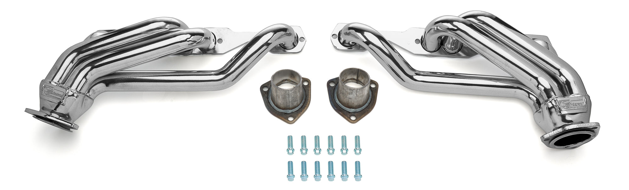 SBC Headers Blueprint Engine Silver Ceramic