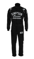 Suit Checkers XX-Large Black SFI 3.2A/5
