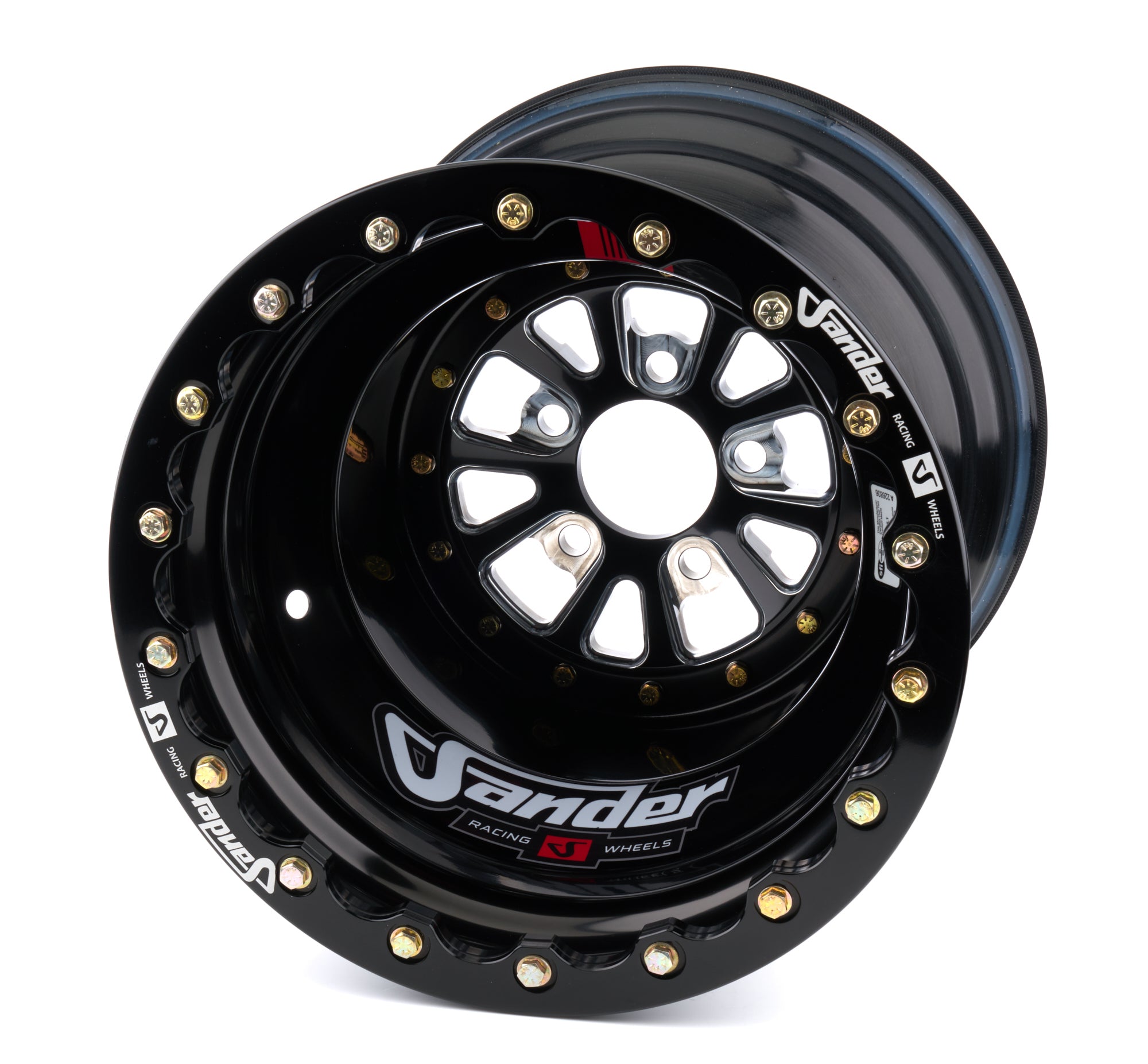 762 Series16X16X4in 5x4.75 Bolt MACH DBL BLK