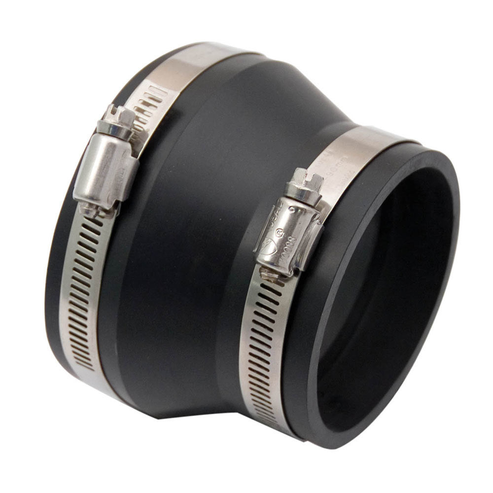Coupler Reducer 4in to 3in PVC