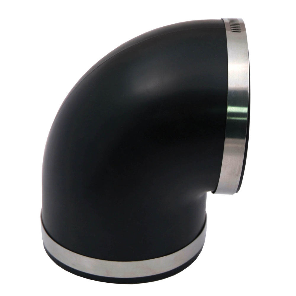 90 Deg Intake Coupler w/Clamps