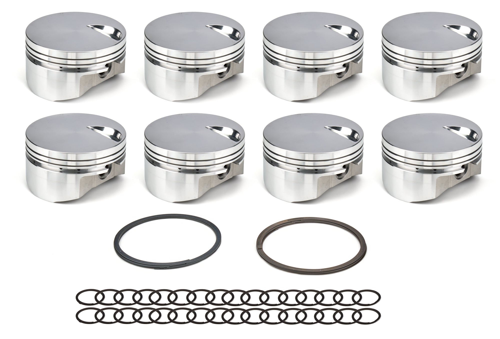 BBC FT Forged Piston Set 4.560 Bore -3.0cc