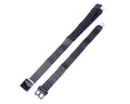 Airplane Style Buckle 2 Point Black