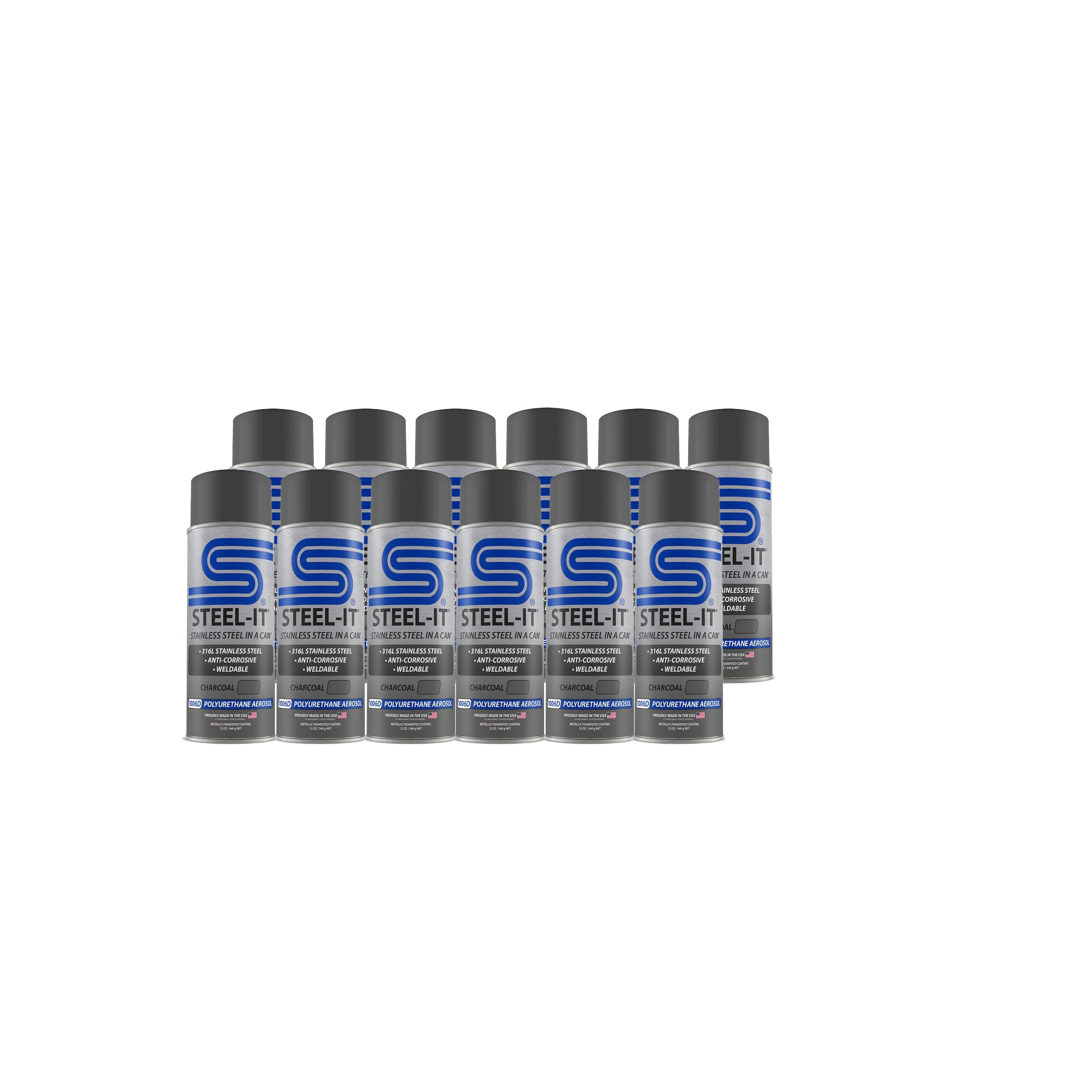 Charcoal Polyurethane Case 12 X 12OZ Cans