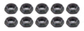 Half Nut 1/2-20 Thread Black 10 Pack