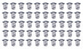 Oval Head Buttons .450 Long 50 Pack