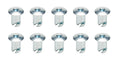 Allen Head Quick Turn Fastener .550 Steel Zinc