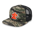 Hat Flat Brim Camo Snapback With Ti22 Logo